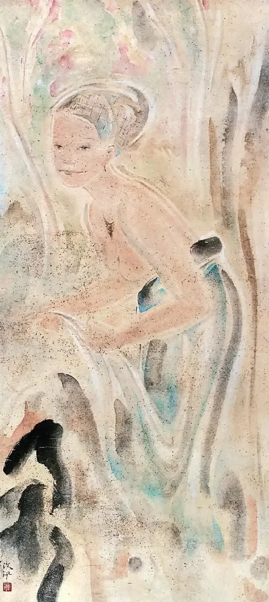 潘汶汛·林间小涧