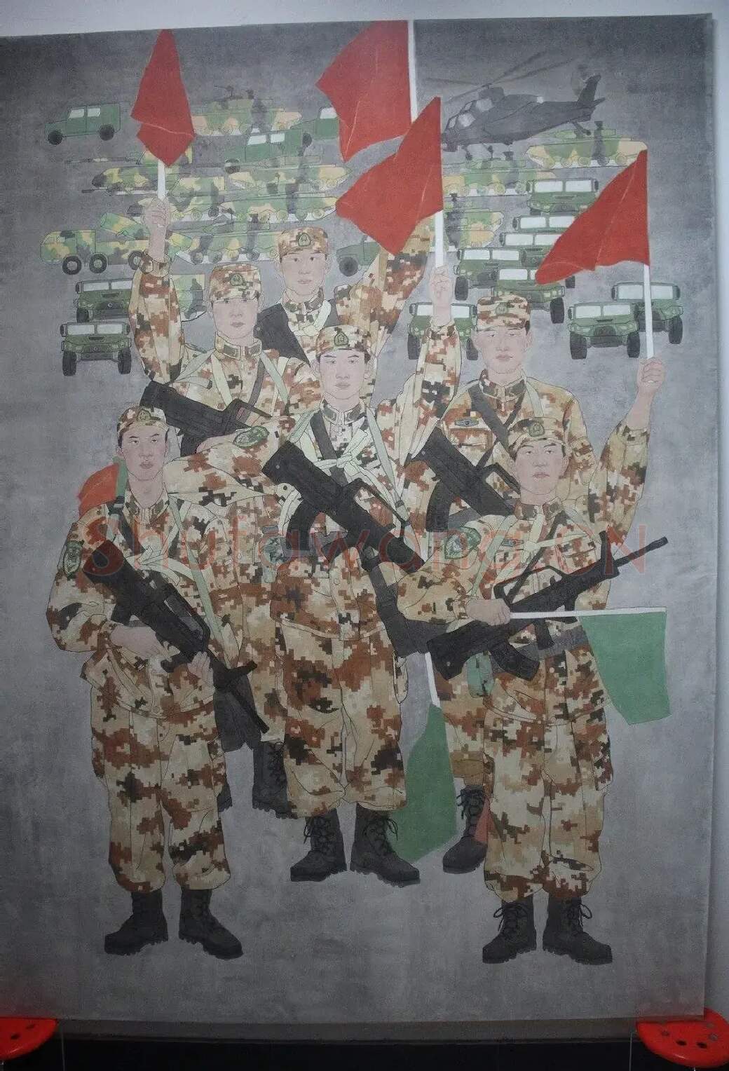 赵帅旗·旗语指挥