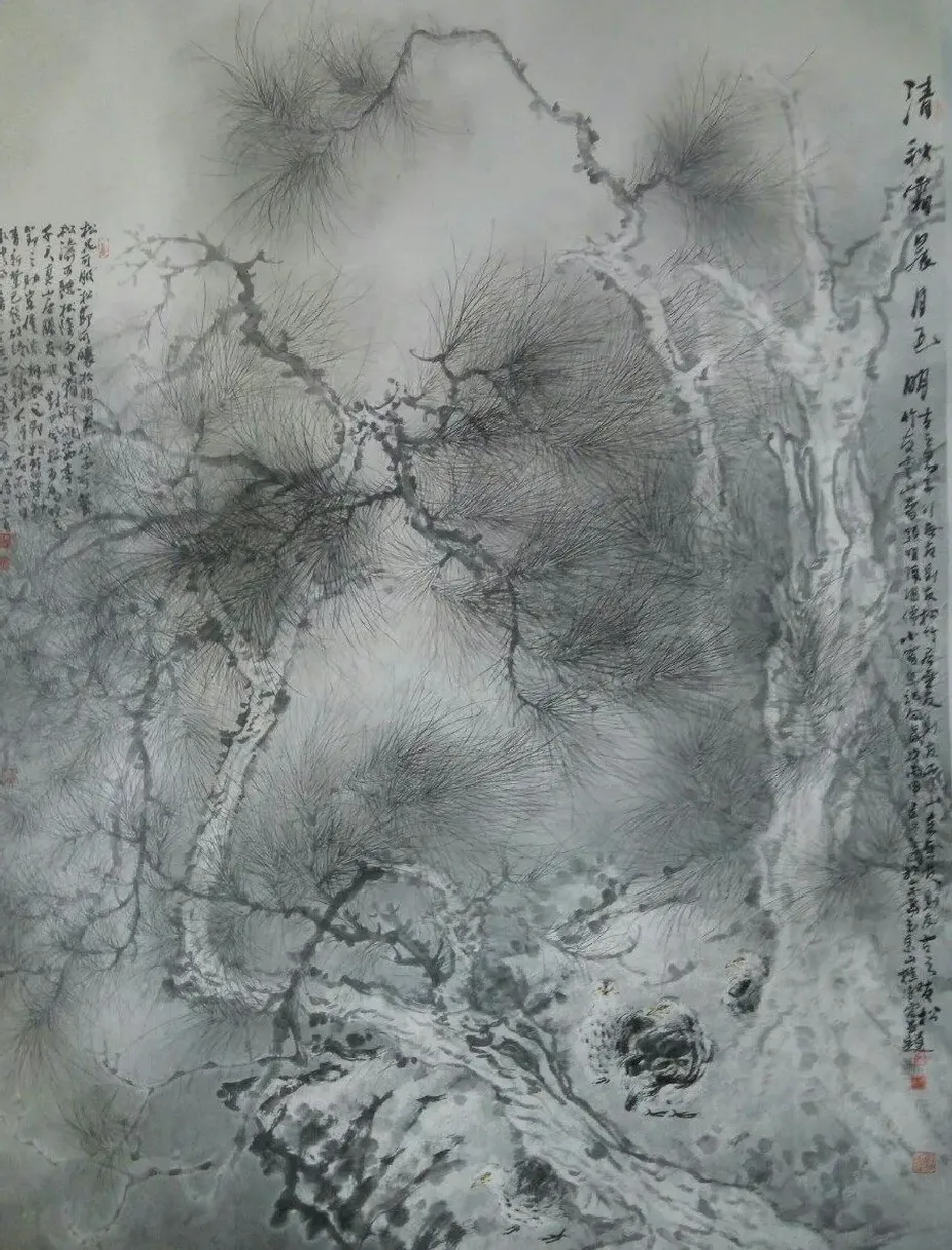 马淑雷·清秋霜晨月色明