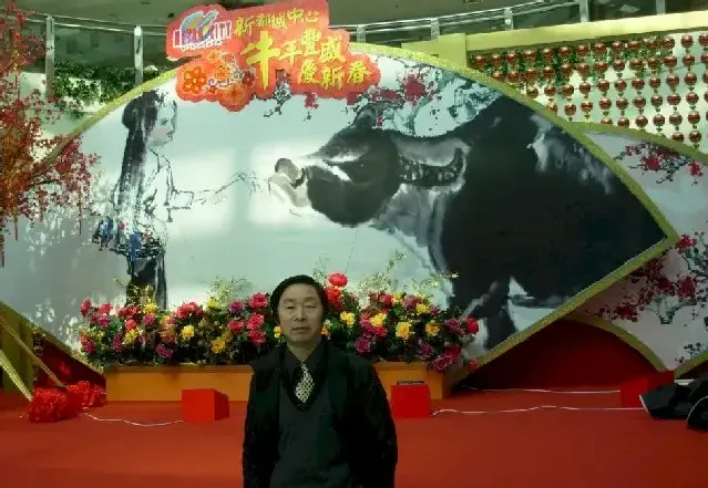 理习忠·2009年理习忠应邀到香港举办以牛为主题的画展