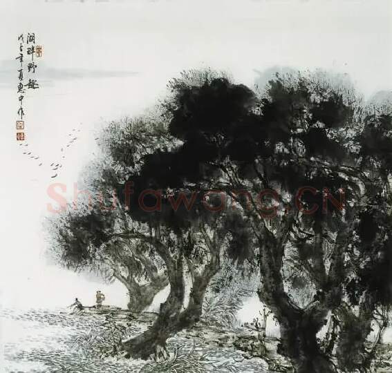 蒯惠中·湖畔野趣