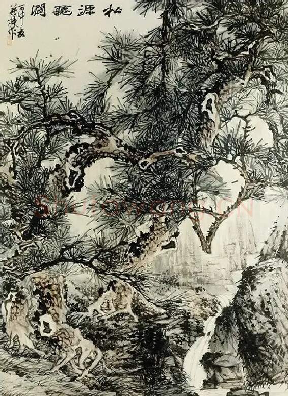 蔡栋·松源听涧