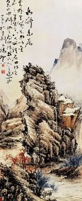 高剑父·水竹幽居图