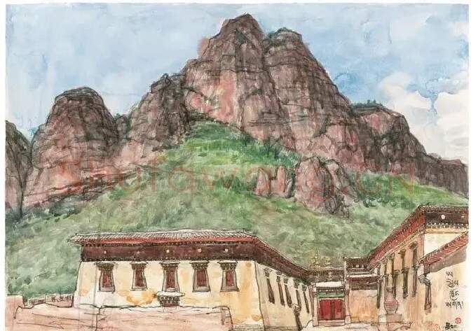 吴长江·拉加寺和神山