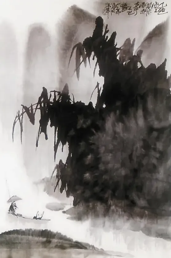 秦天仑·山色空濛雨亦奇