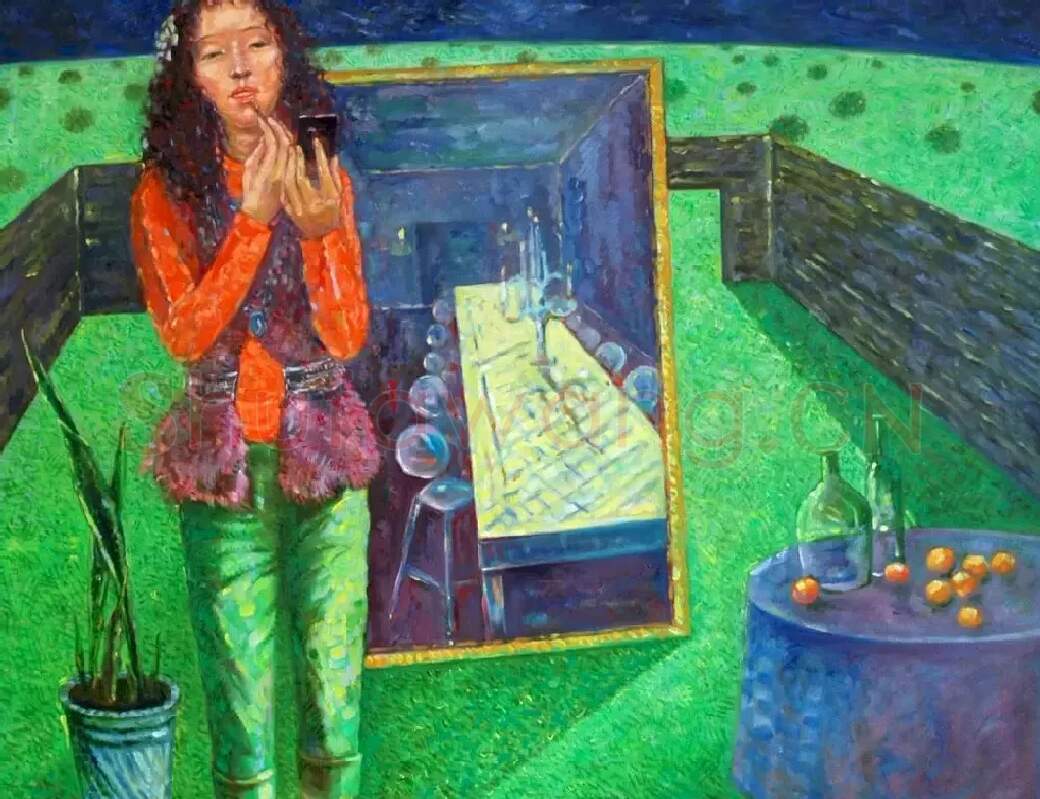 耿劲松·低矮的树丛