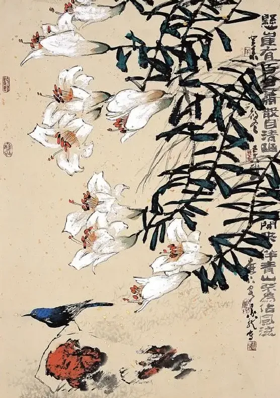 孙墨龙·悬崖百合