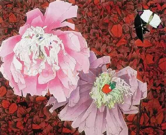 耿起峰·落红人独立