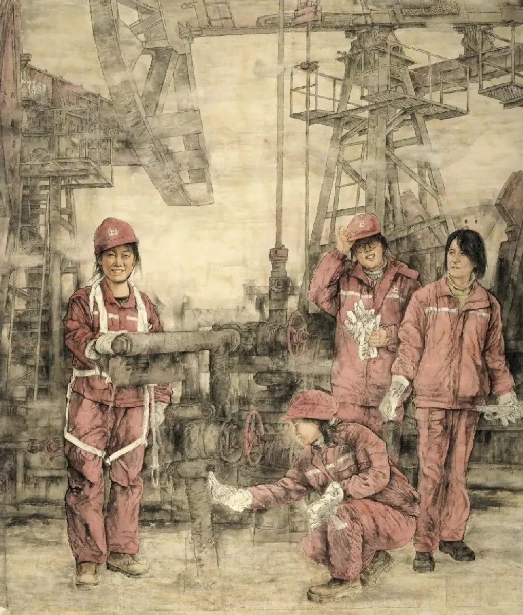 丁相如·情系采油树之一