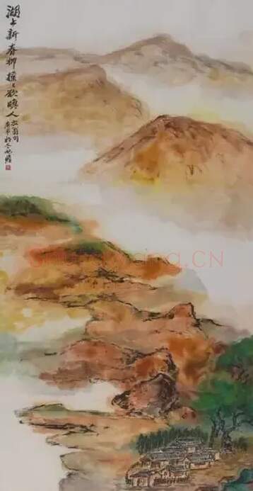朱屺瞻·江南春色