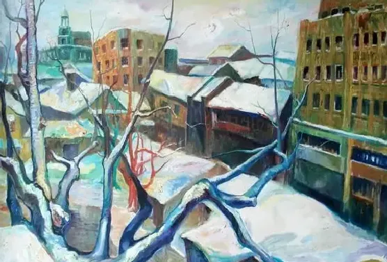 沈天万·融雪