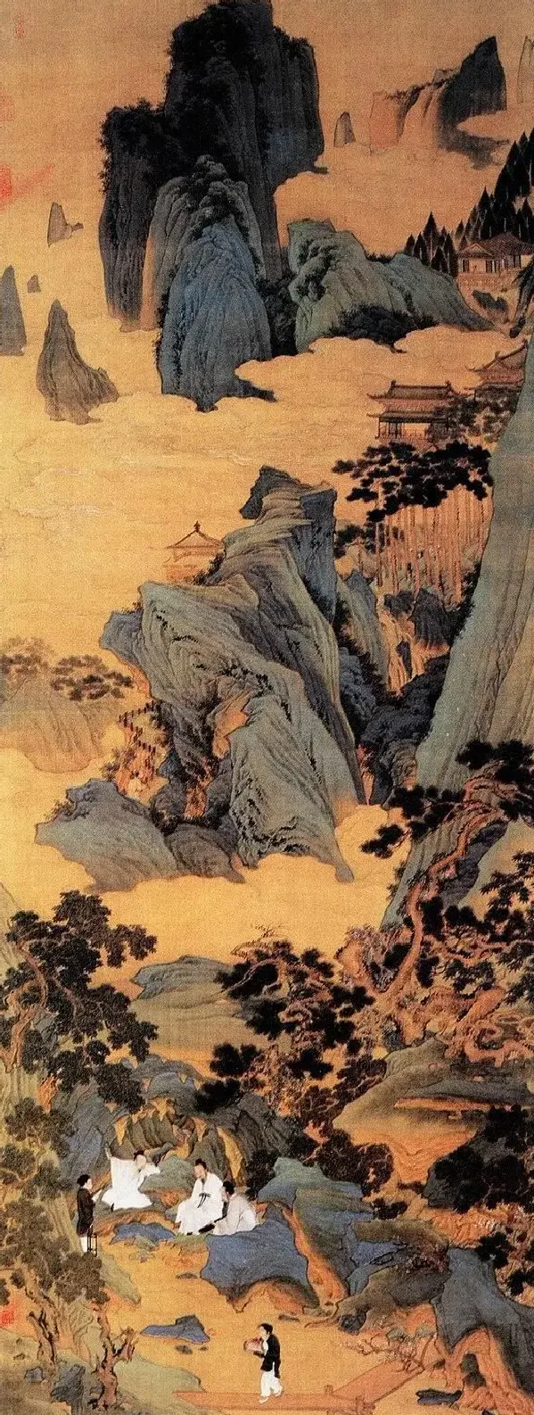 仇英·桃源仙境图