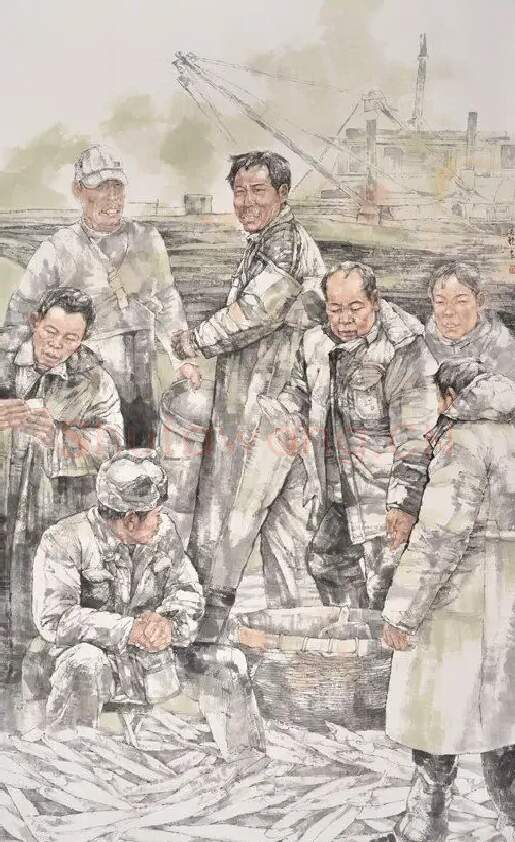 姜艳·《渔归》