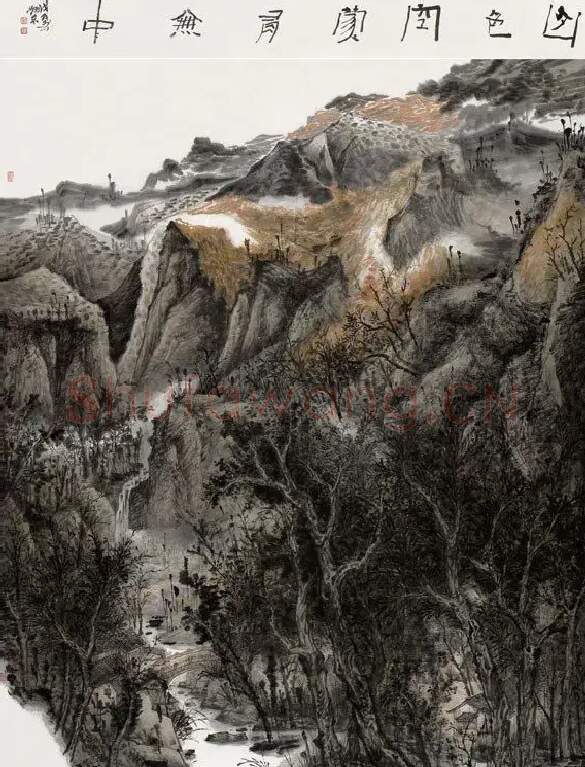 张瀚东·山色空蒙有无中