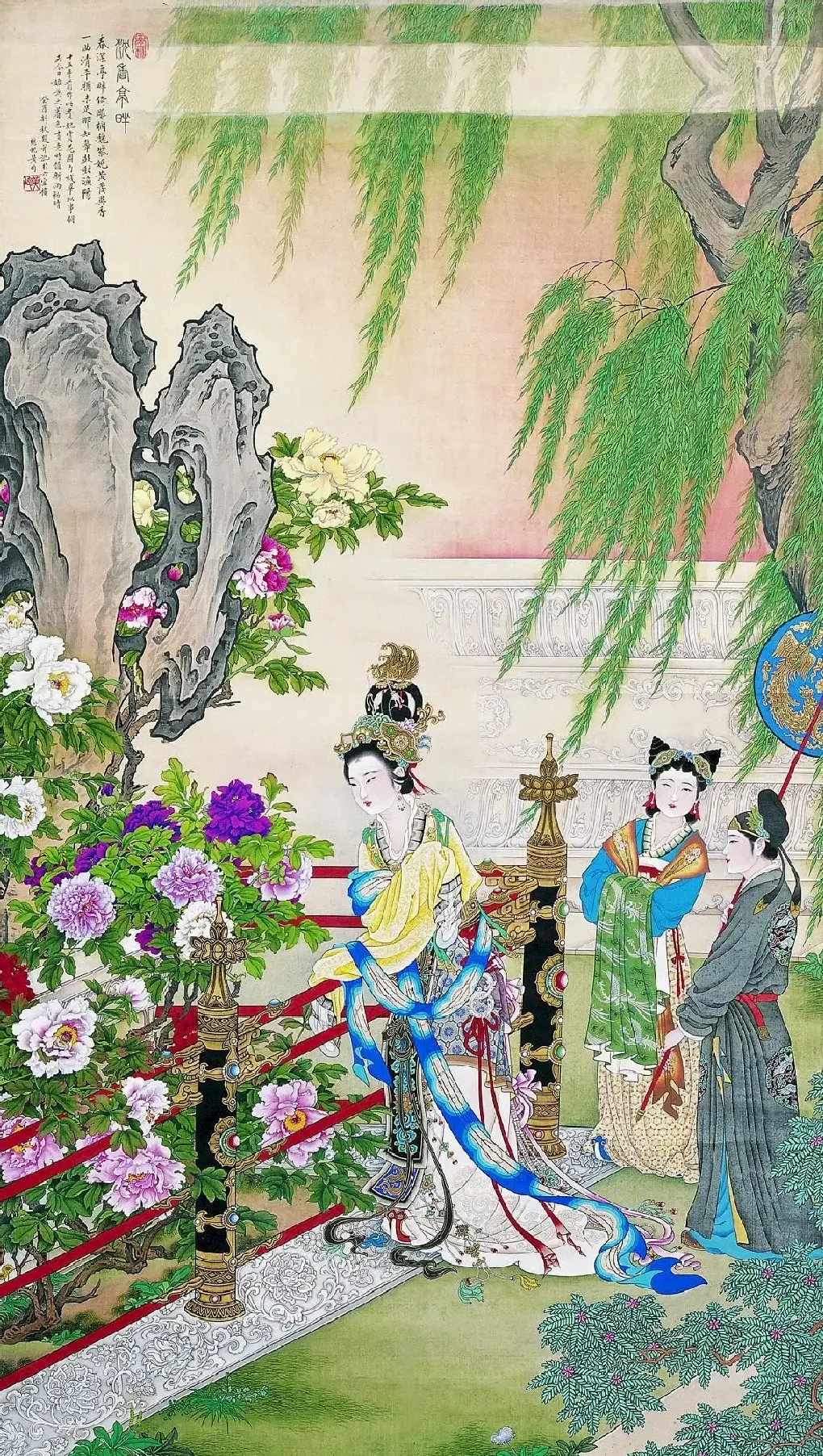 黄均·沉香亭畔