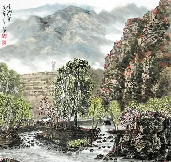 黄振亚·雁翅即景