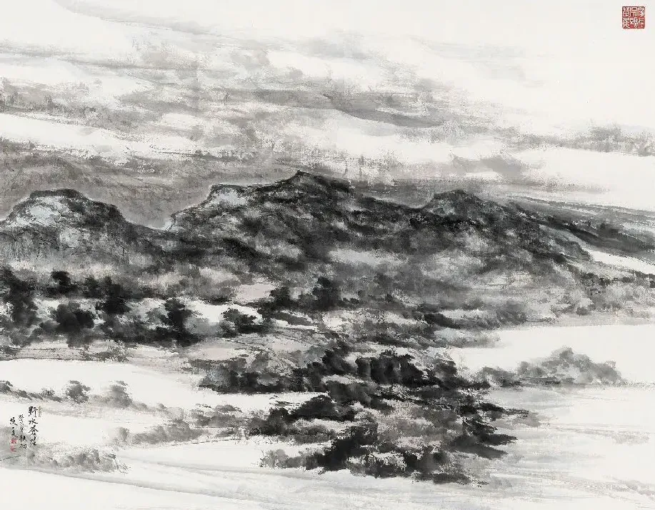 范一夫·野水苍茫