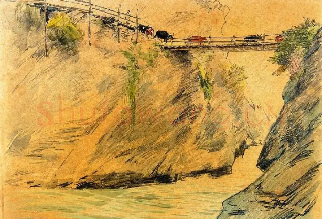 董希文·白龙江栈道