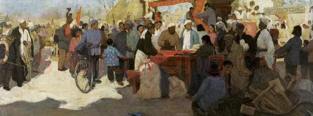 高潮·走合作化道路