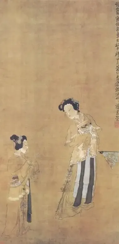 陈洪绶·仕女图