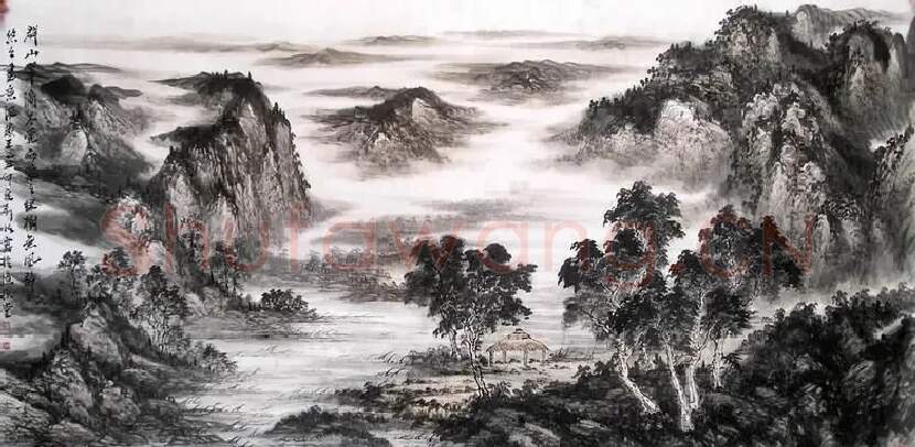 刘明雷·群山翠滴