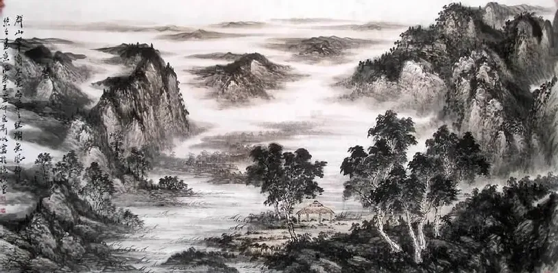 刘明雷·群山翠滴