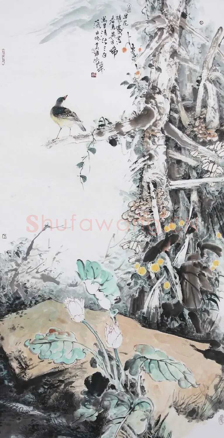 孙振华·早花莺啼