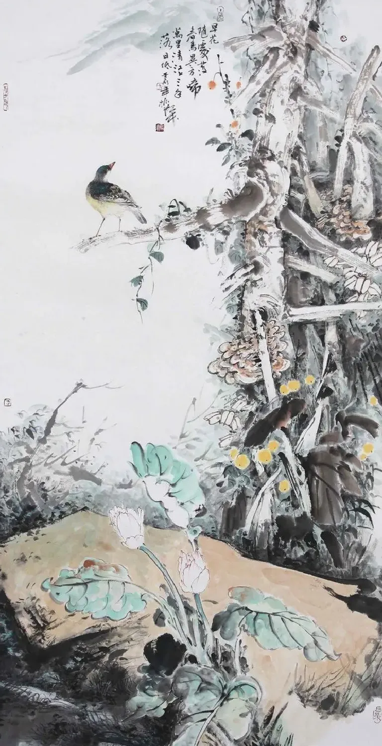 孙振华·早花莺啼