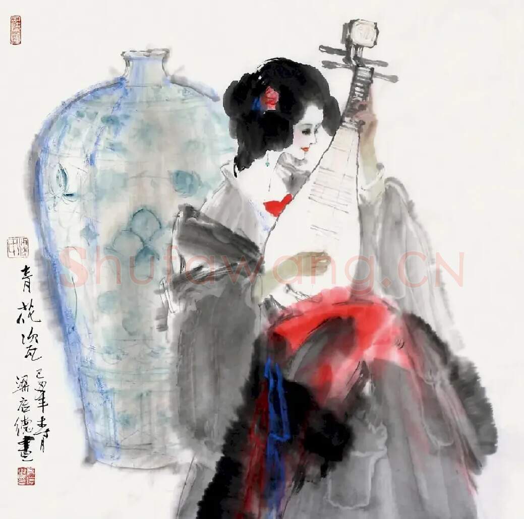梁启德·青花瓷