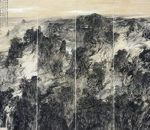 魏梅峰·云壑蒙山