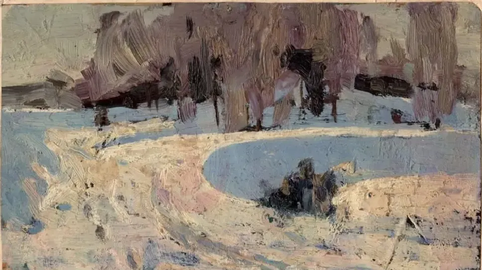 张立国·雪地