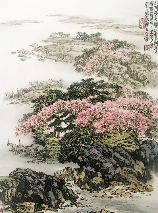 李德甲·太湖春色图