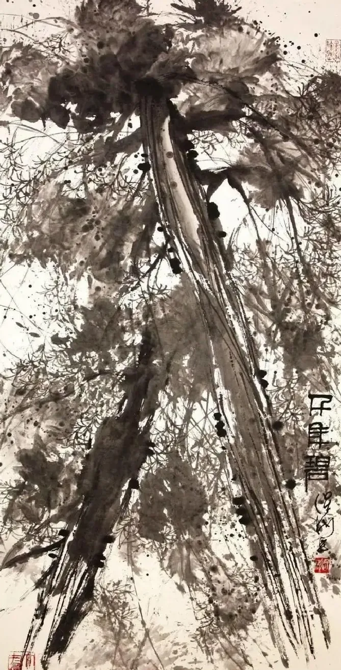 保彬·松柏胡杨颂之奔腾