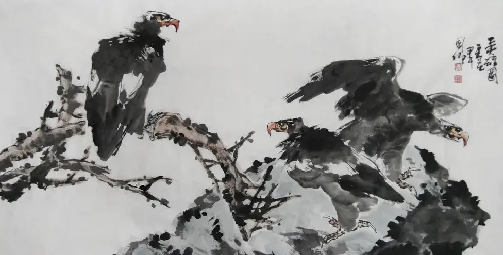 刘国卿·英雄图