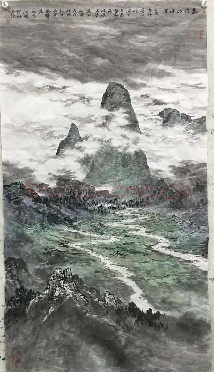 徐琳·《扎尕那烟云》