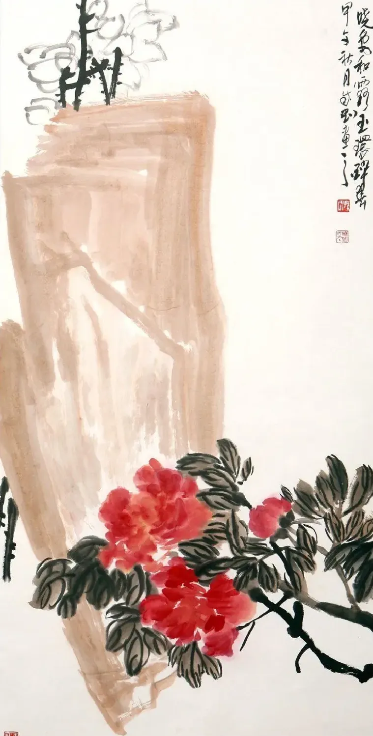 孙成刚·玉兰图