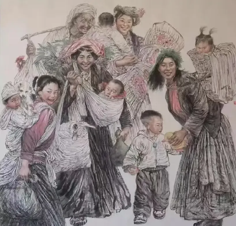 范万喜·赶集归来