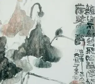 于冰·残荷听雨