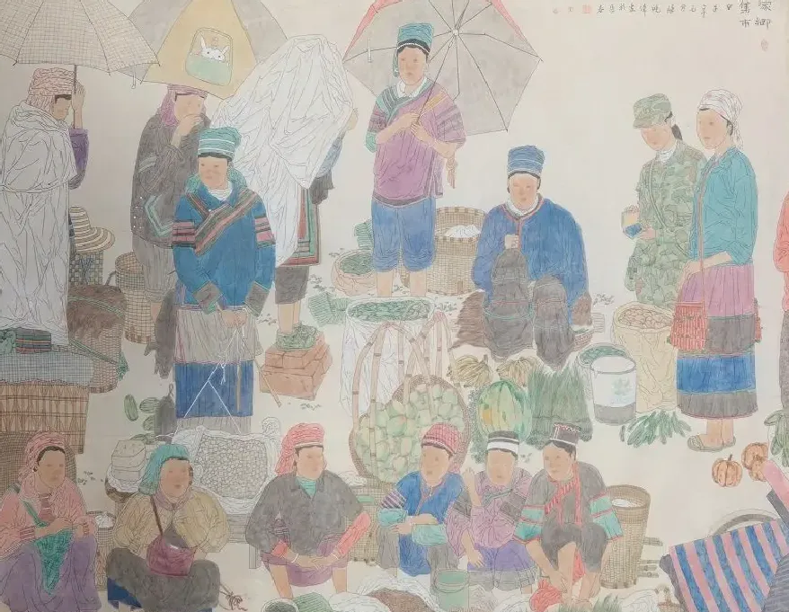 张晓伟·家乡集市