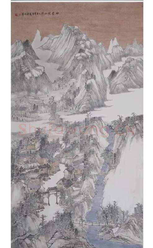 桑保华·《白云绕山邨》