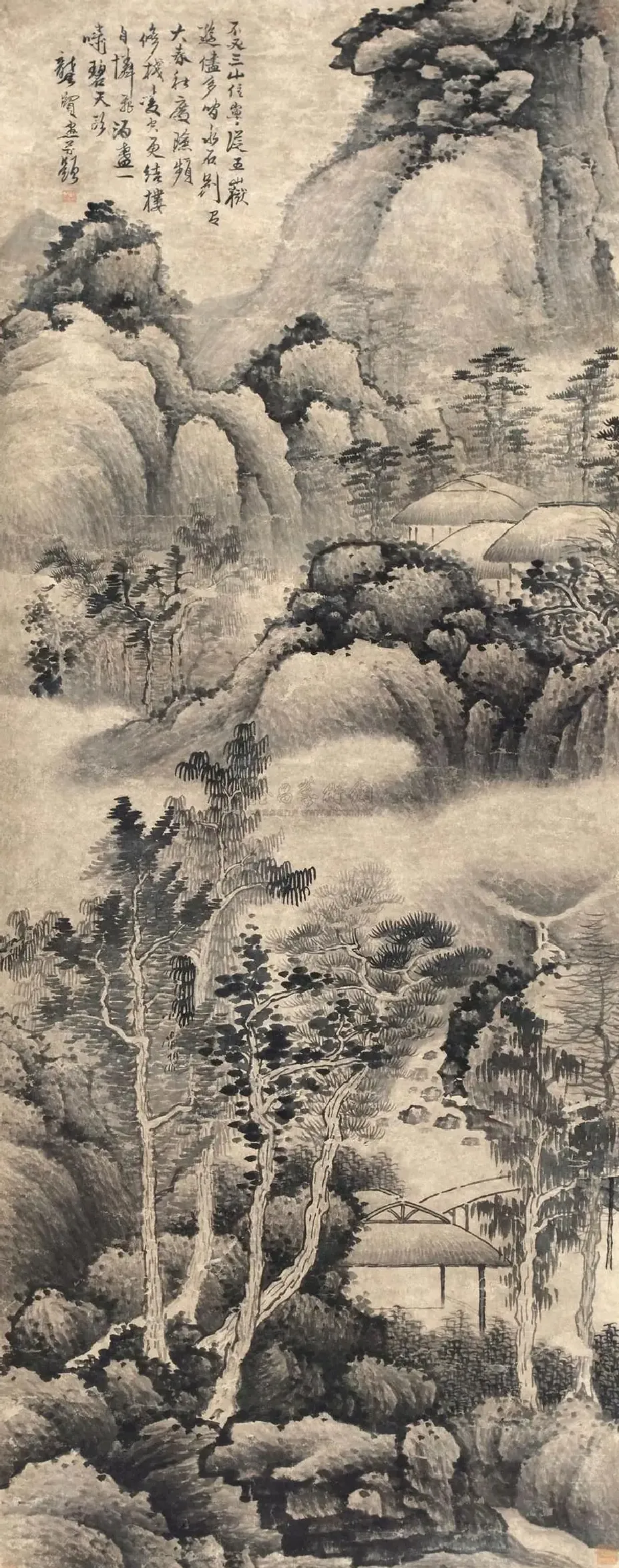 龚贤·云山图