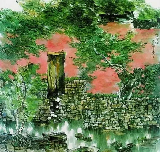杨延文·宫墙柳