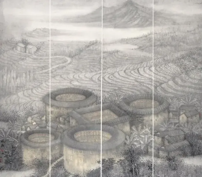 吴秋雨·福建土楼