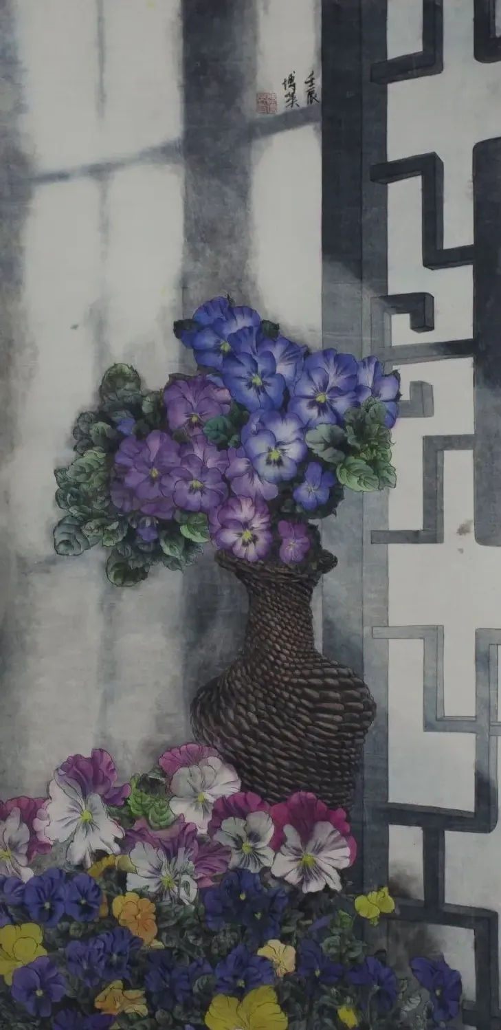 郄博英·《三色堇》