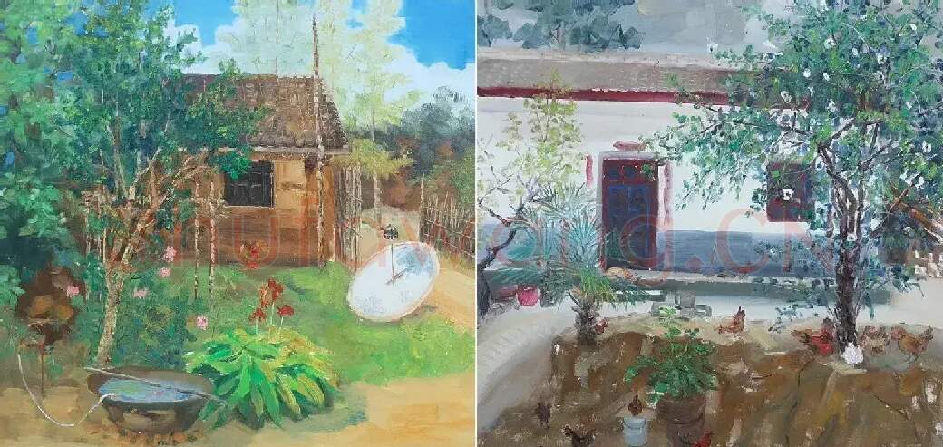 王东进·《农家小院》