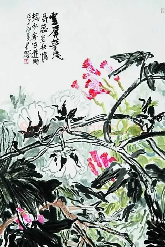 梁耀·云屏梦浅