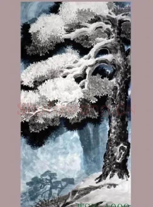 武世珍·寒松凝玉