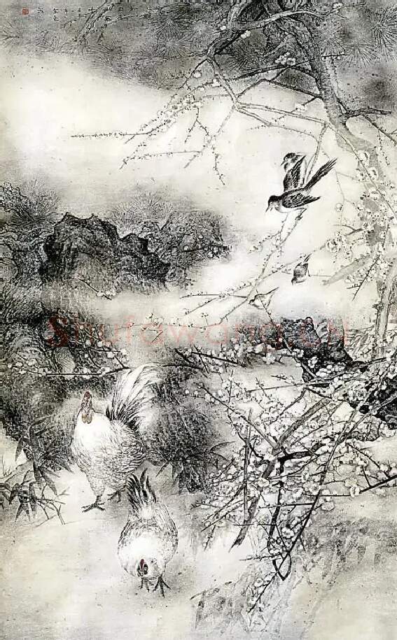 白金尧·闲居幽禽鸣