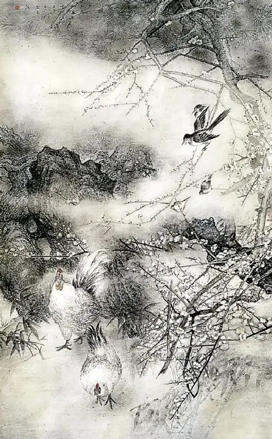 白金尧·闲居幽禽鸣