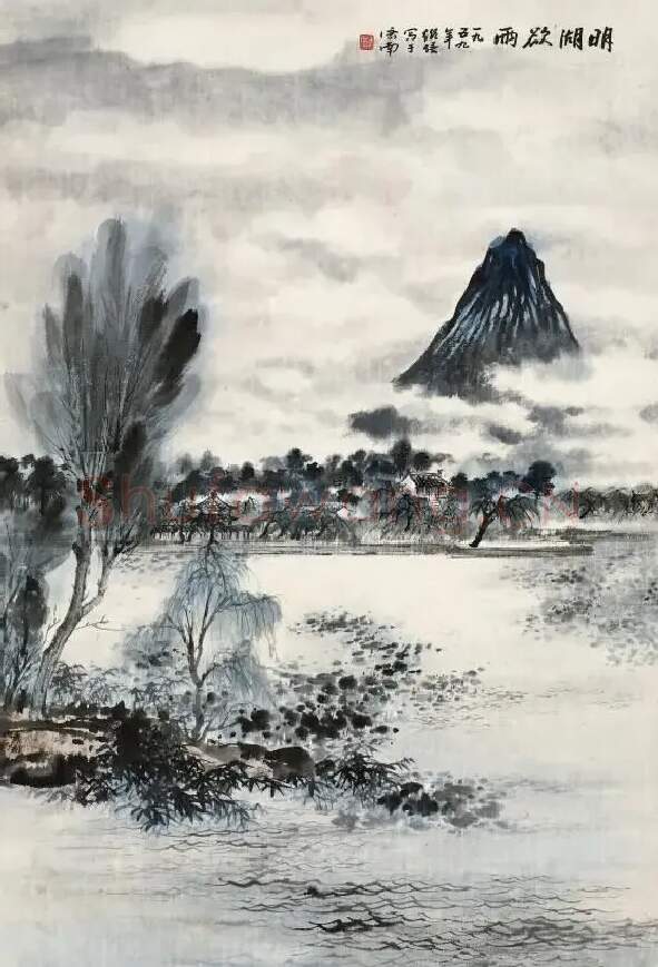 陈维信·明湖欲雨